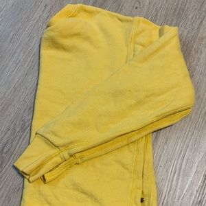 Yellow Crop Top Sweater